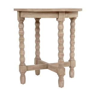Adair Bobbin Leg Side Table, Natural -Store Pick Up