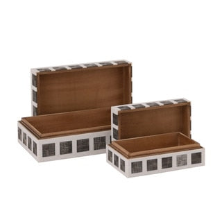 Cassia & Carved Horn Decorative Box