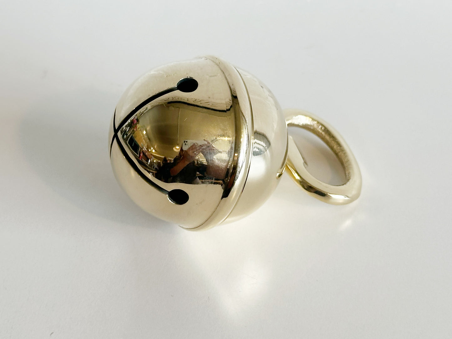 Brass Jingle Bell Bottle Opener