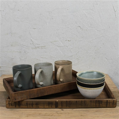 Rectangular Wood Tray-S
