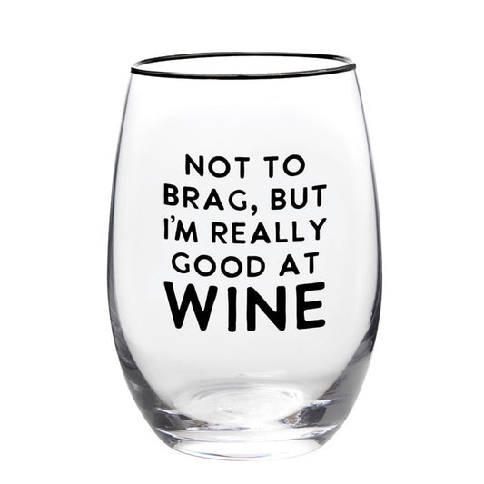 Wine Glass-Good At Wine