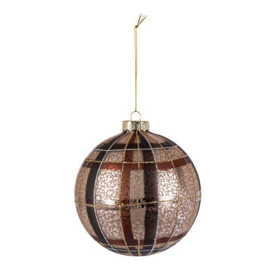 Plaid Mercury Ornament