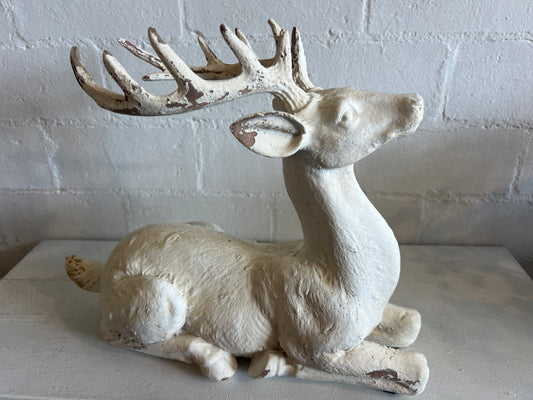 FAUX CONCRETE DEER