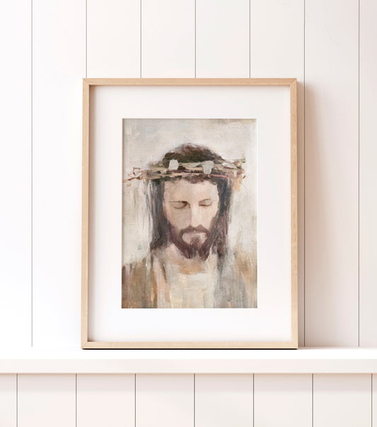 A King's Humility -unframed - 8x10 print