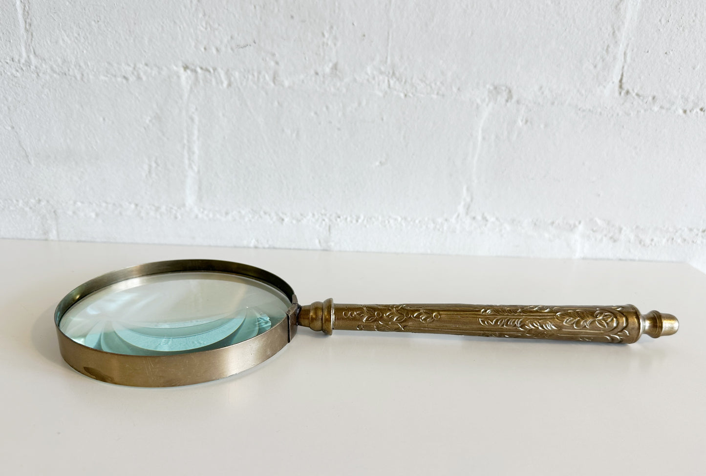 XL Brass Magnifying Glass
