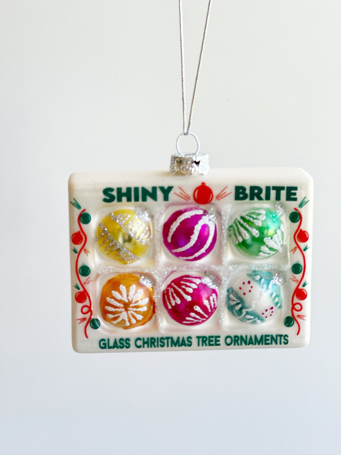 Shiny Bright Christmas Ornament Box