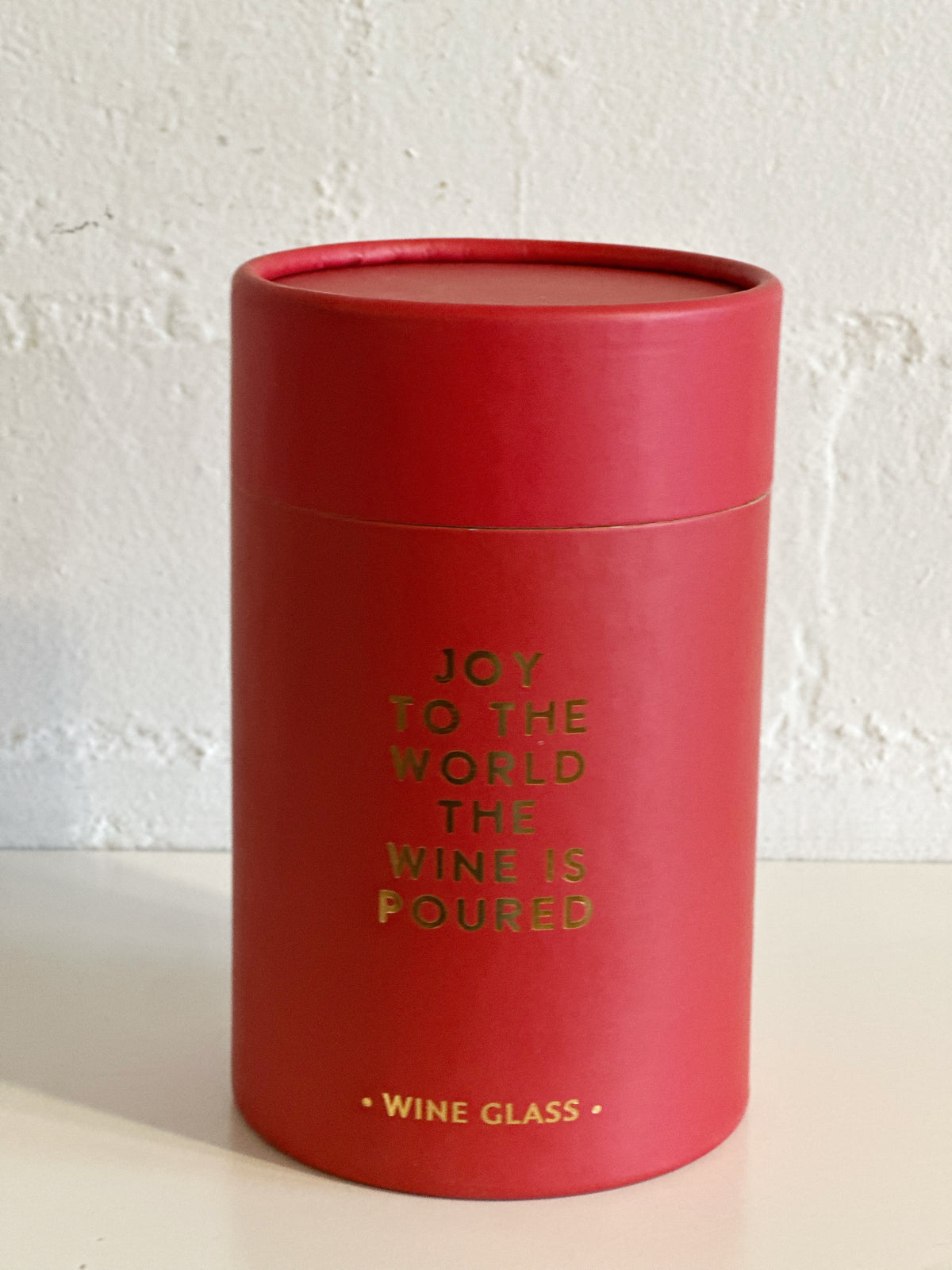 Joy To The World Cocktail Wine Glass