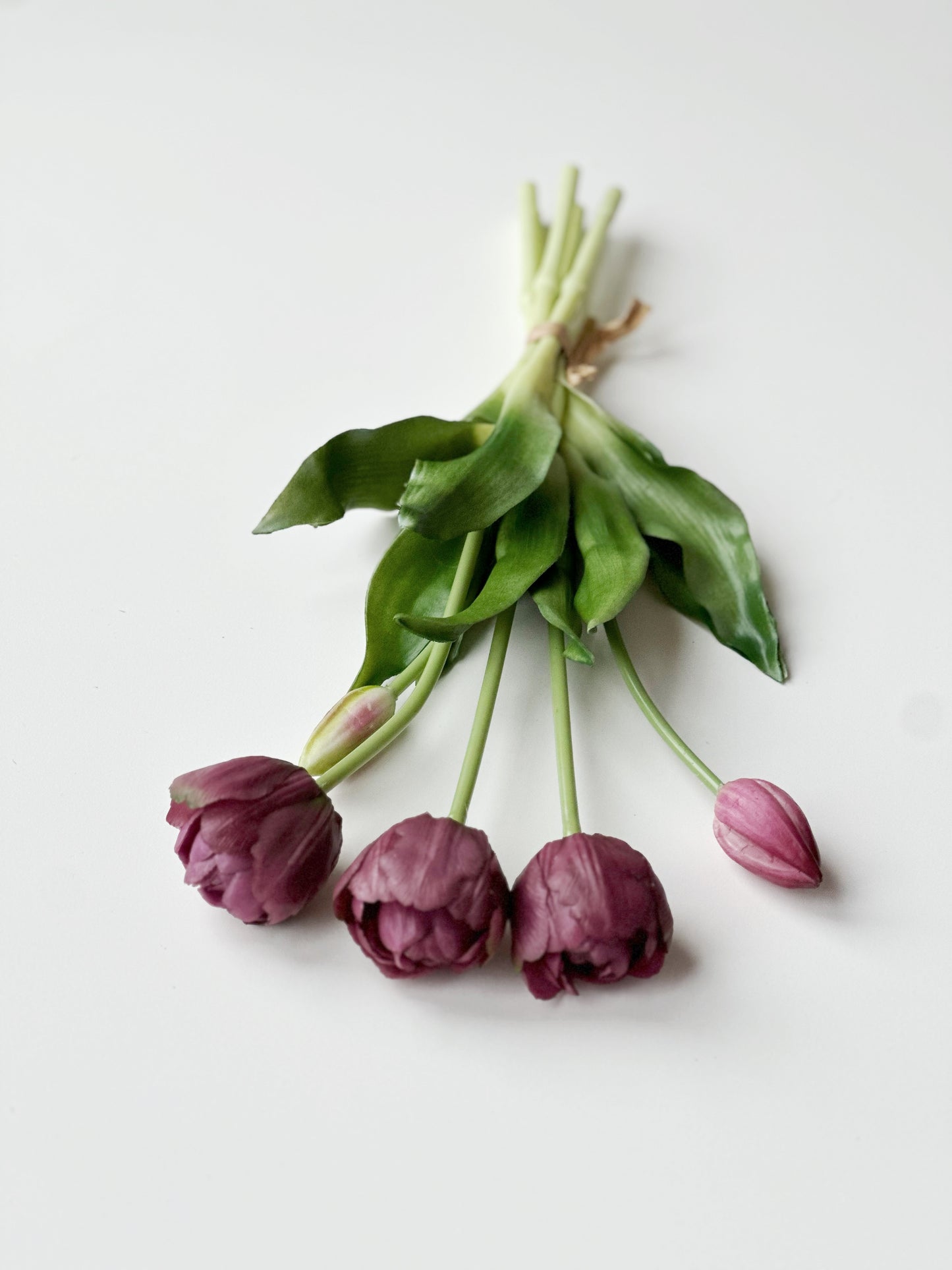 REAL TOUCH TULIP BUNDLE PURPLE