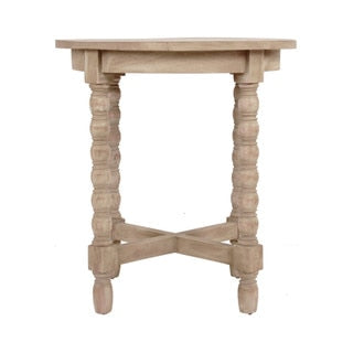 Adair Bobbin Leg Side Table, Natural -Store Pick Up