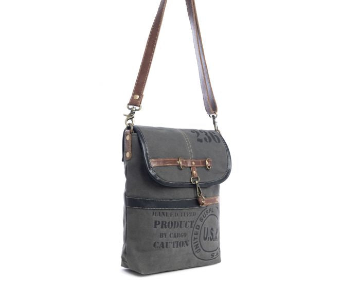 VINTAGE POSTAGE CROSSBODY BAG