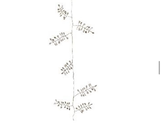 Gold Beaded Branch Garland