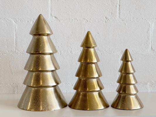Gold Metal Holiday Tree