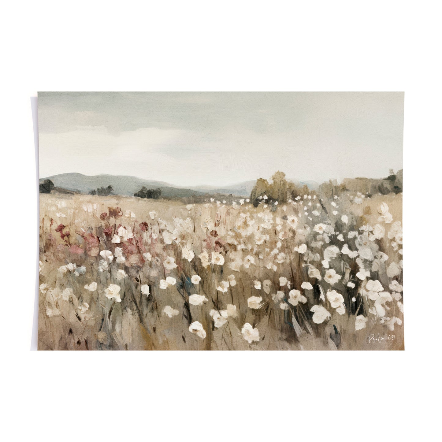 A Meadow's Praise - print: (unframed) /5x7