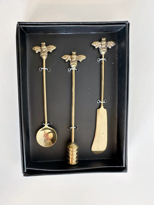 GOLD HONEY BEE GIFT SET