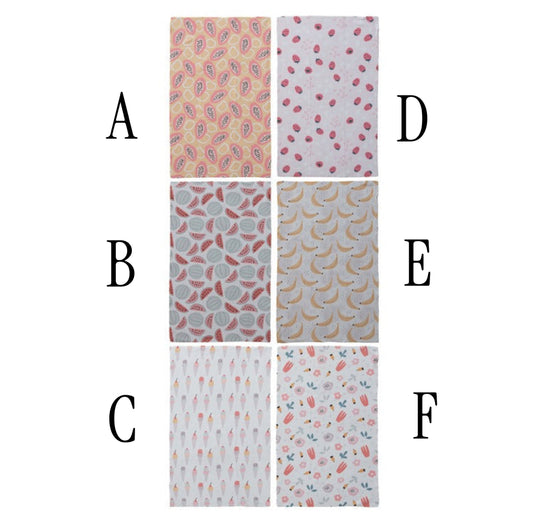 Printed Recycled Microfibre Tea Towels