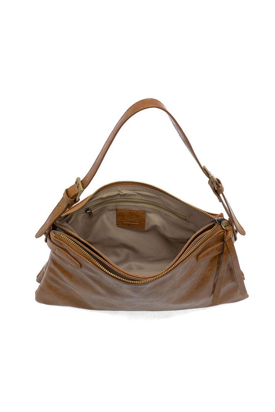 Eve Trapeze Shoulder Bag - Buck Tan