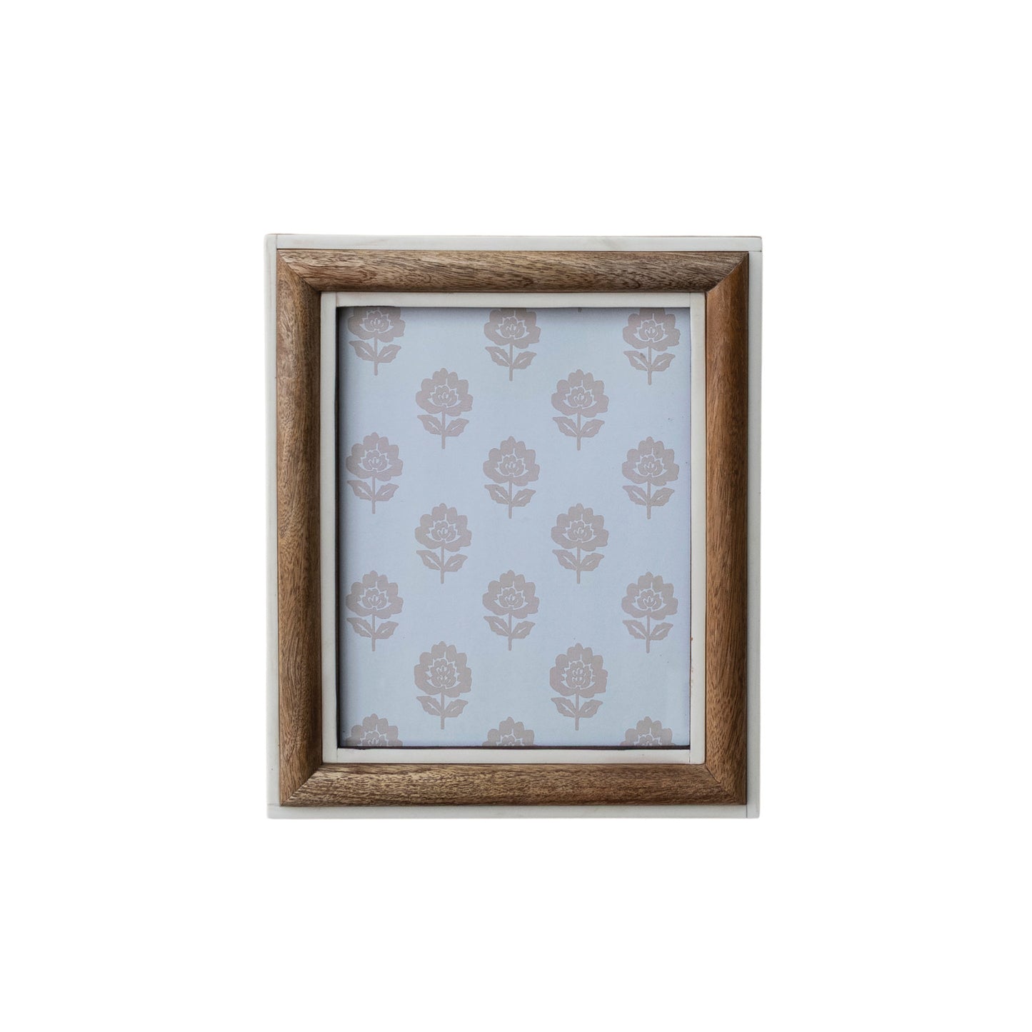 Resin & Mango Wood Photo Frame (Holds 8" x 10" Photo)