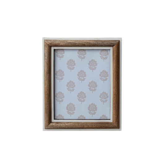 Resin & Mango Wood Photo Frame (Holds 8" x 10" Photo)