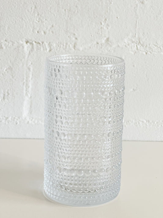 TALL DOT GLASS CUP