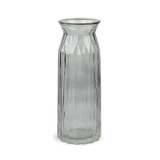 TALL GREY VASE
