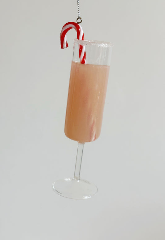 Peppermint Martini Ornament