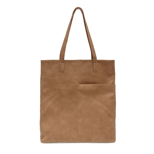 Camel Tabitha Front Slip Pocket Tote