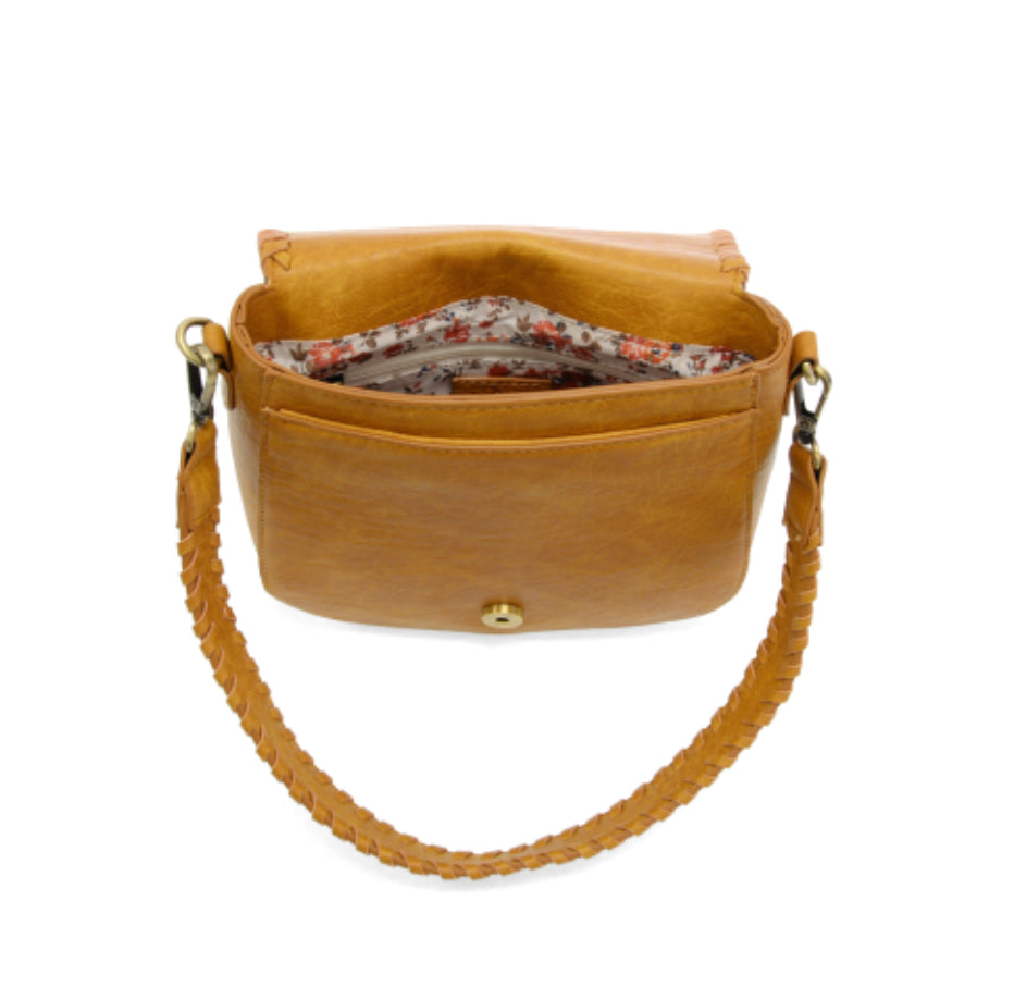 Whiskey Annie Whipstitch Saddle Crossbody