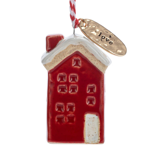 Red House Ornament