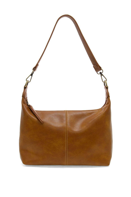 Danna Top Zip Crossbody -Dark Amber