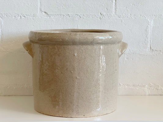 2 HANDLE CERAMIC CROCK