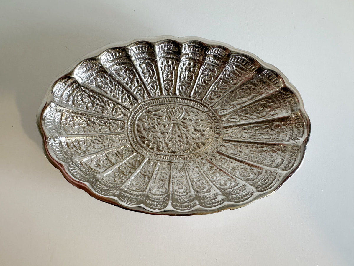 Scalloped Brass Dish - 4 styles available