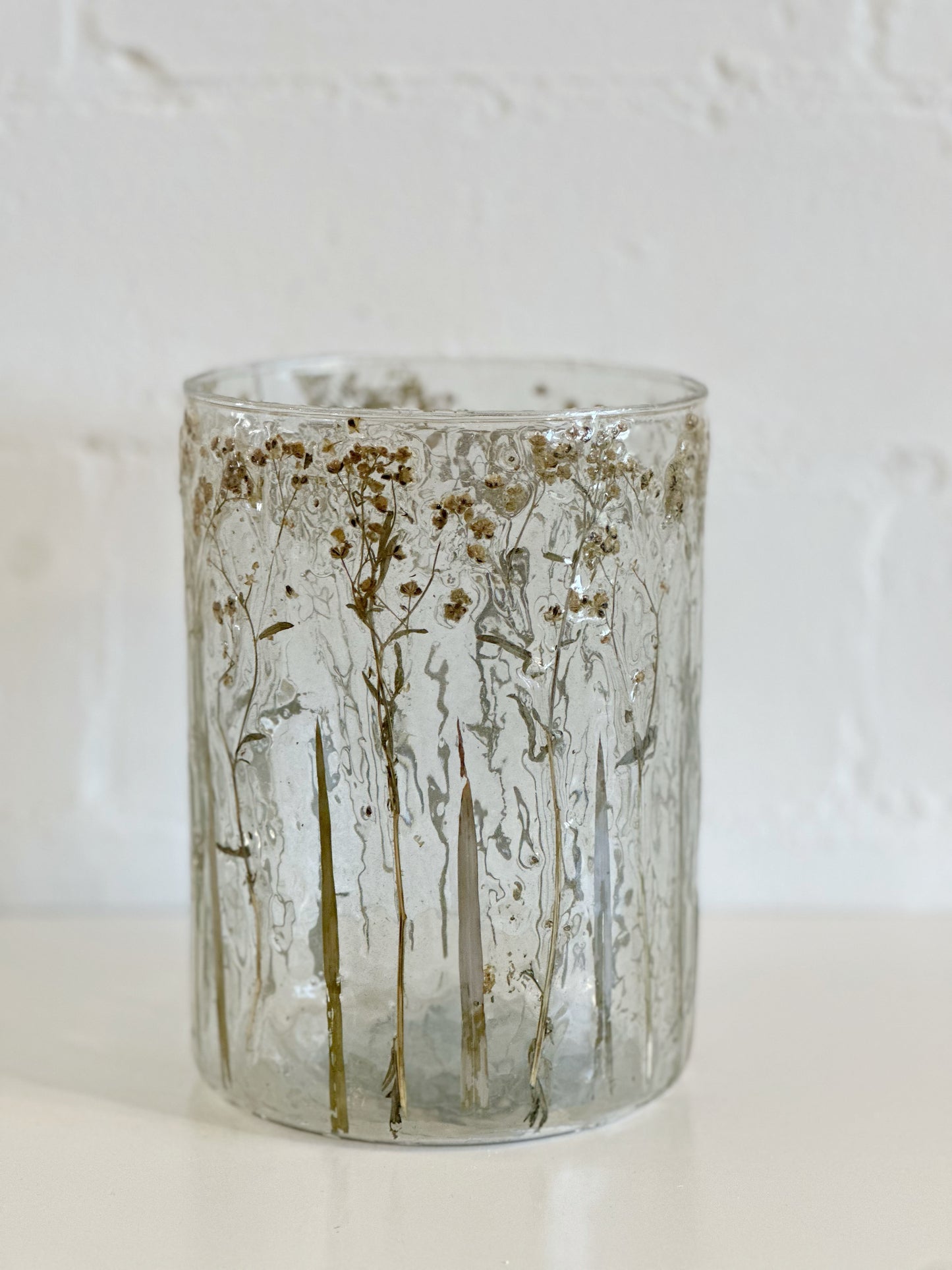 PRESSED BABY'S BREATH HURRICANE - LG