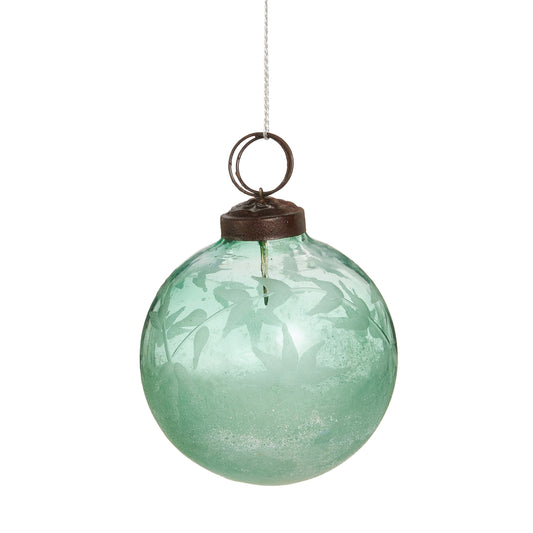 Sage Green Patterned Ornament