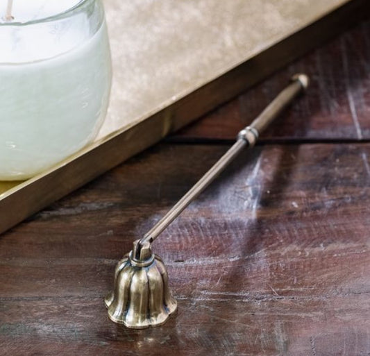 Antique Brass Candle Snuffer