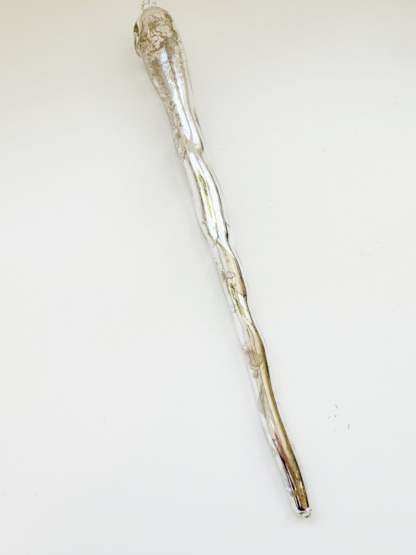 Glass Icicle Antique Ornament