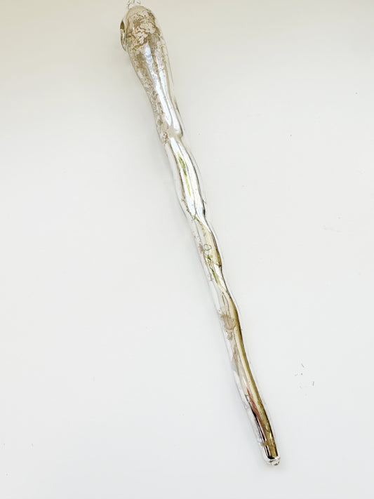 Glass Icicle Antique Ornament