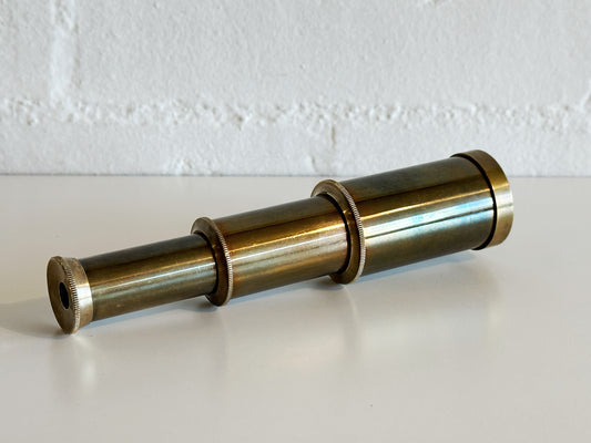 ANTIQUE STYLE BRASS TELESCOPE