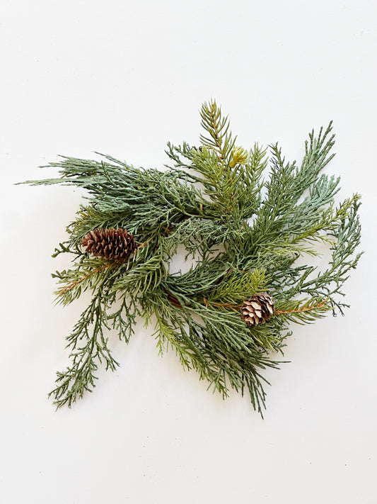 Telluride Spruce Candle Ring | 2"