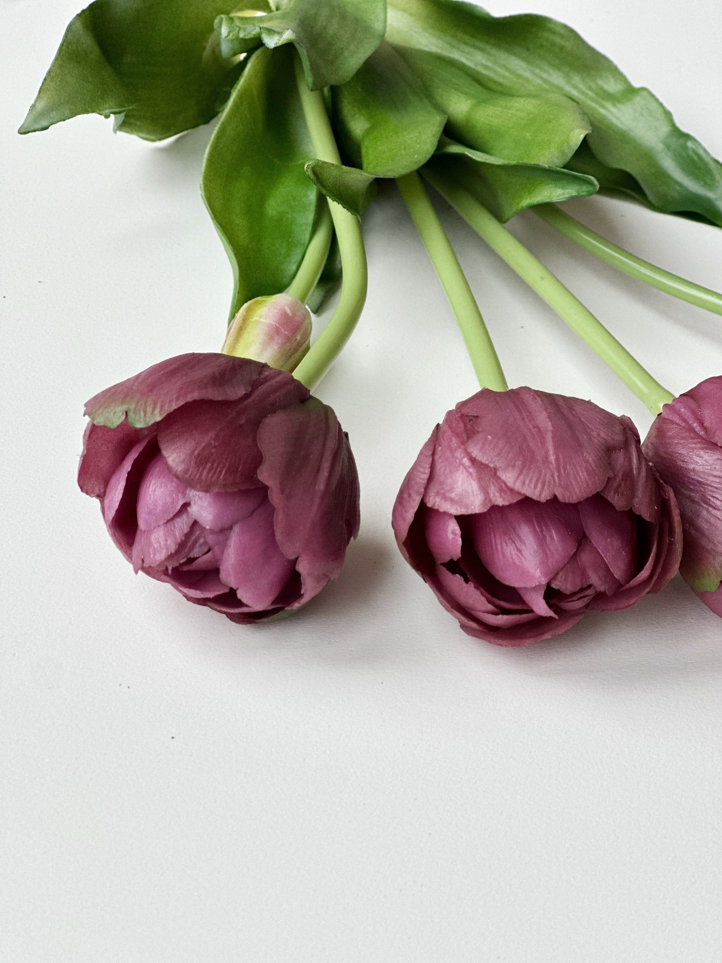 REAL TOUCH TULIP BUNDLE PURPLE