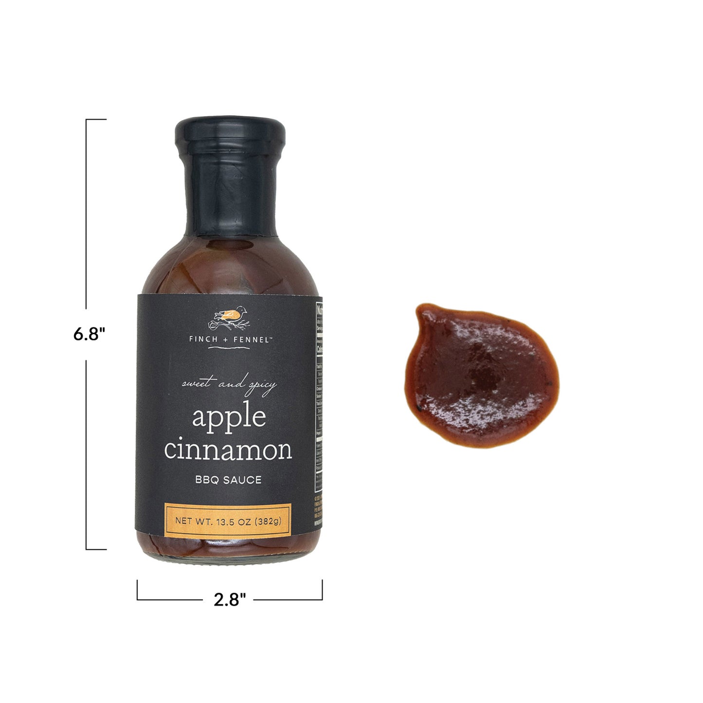 Sweet + Spicy Apple Cinnamon BBQ Sauce