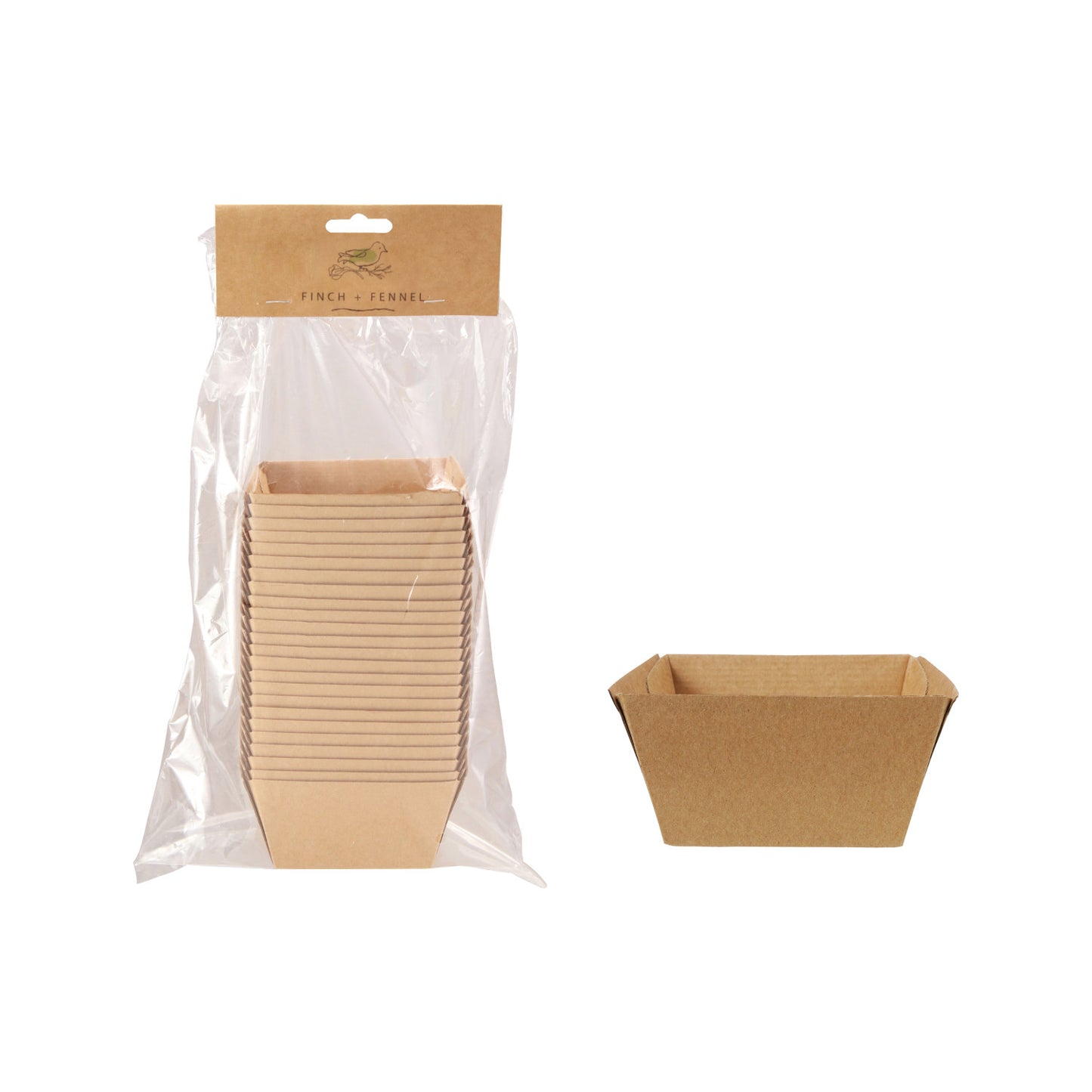 Paper Single Use Container Set of 24