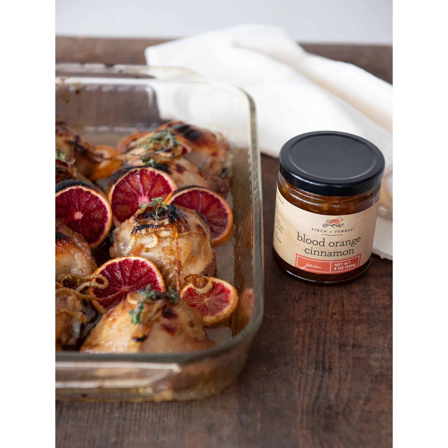 9 oz. Blood Orange Cinnamon Jam