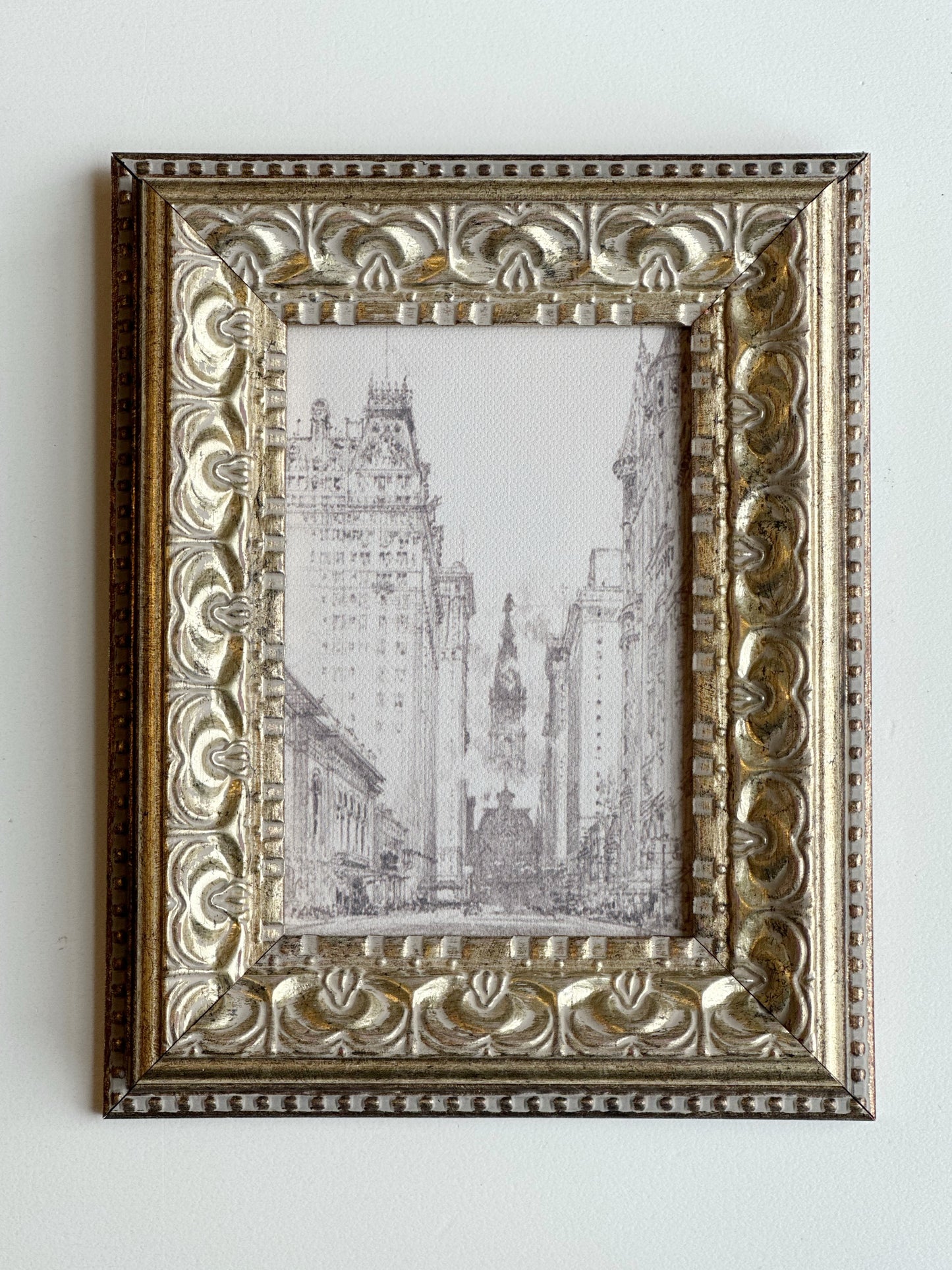 New York Sketch 3x5 Framed Print