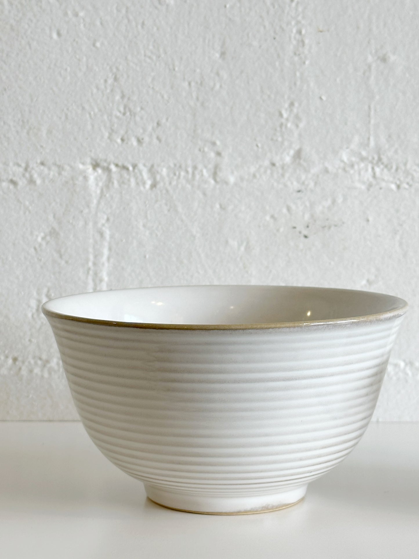 WHITE STRIPE BOWLS