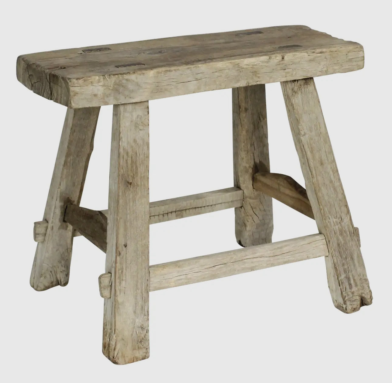 Elm Wood Foot Stool