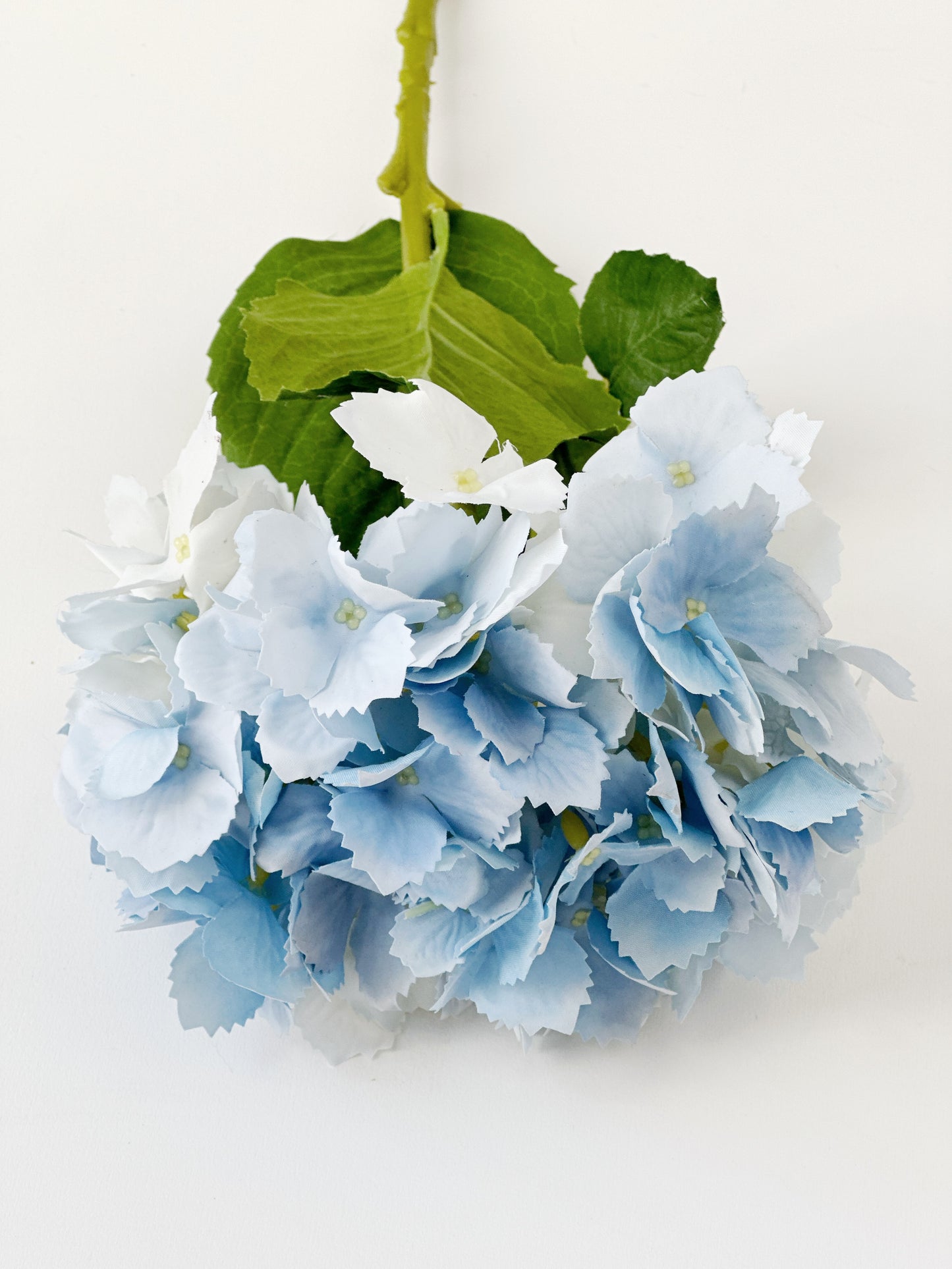 Blue Real Touch Hydrangea Spray