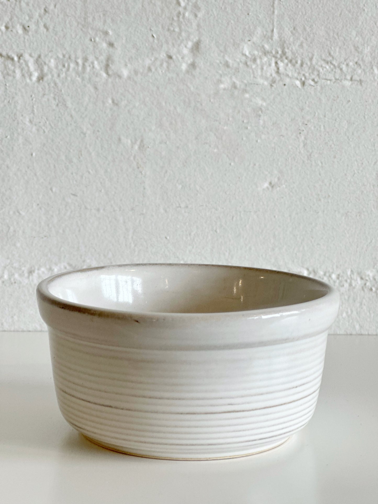 WHITE CERAMIC BOWL