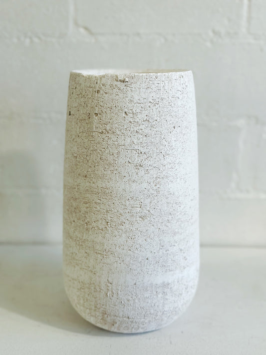 White Chalk Vase