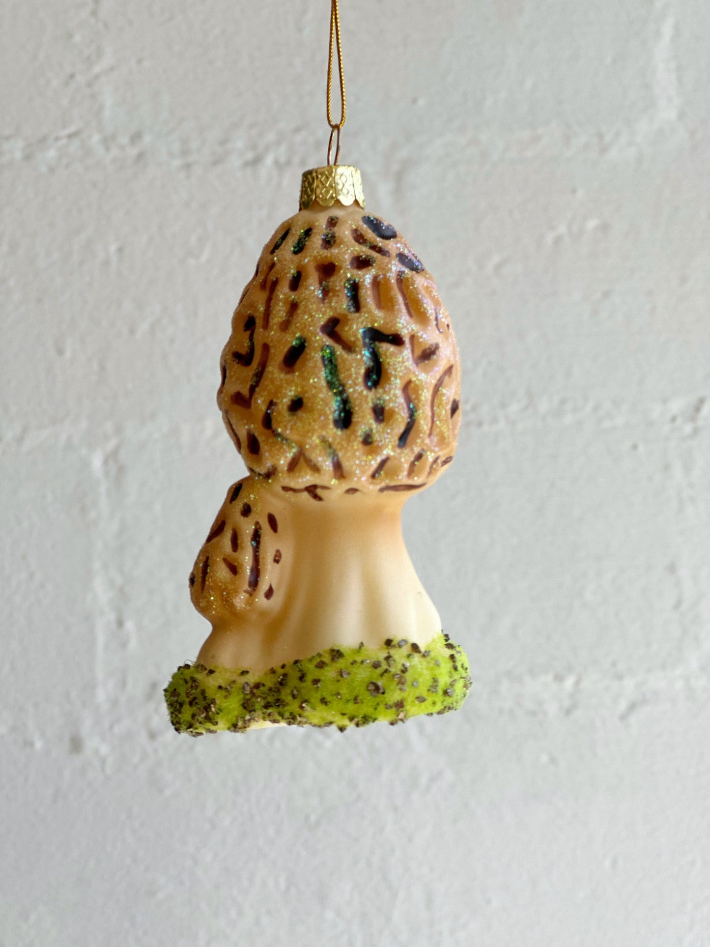 Morel Mushroom Ornament