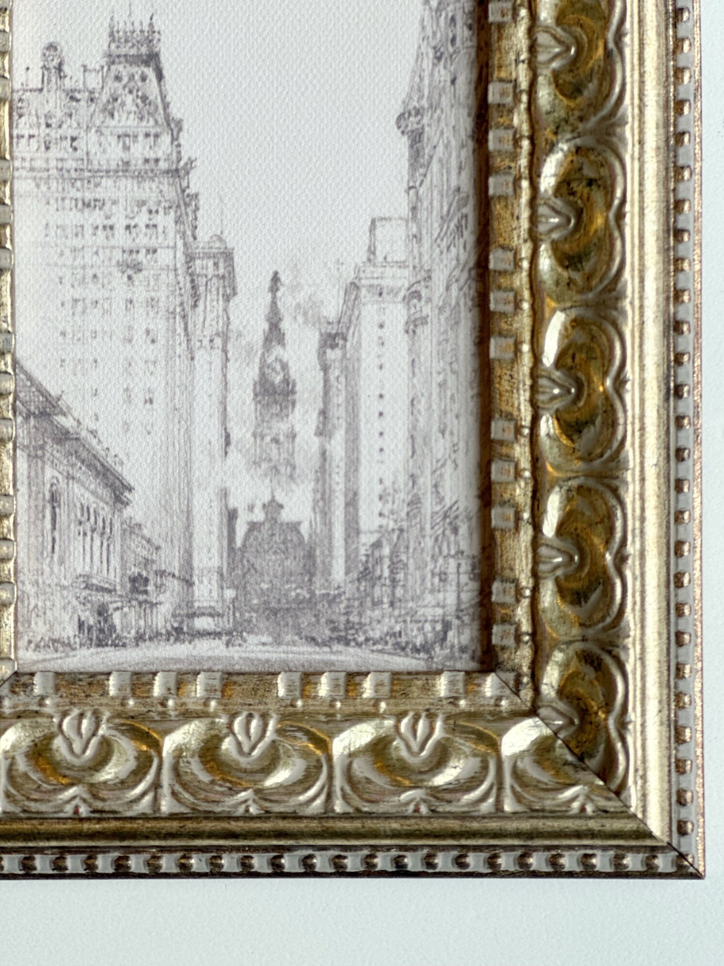 New York Sketch 3x5 Framed Print